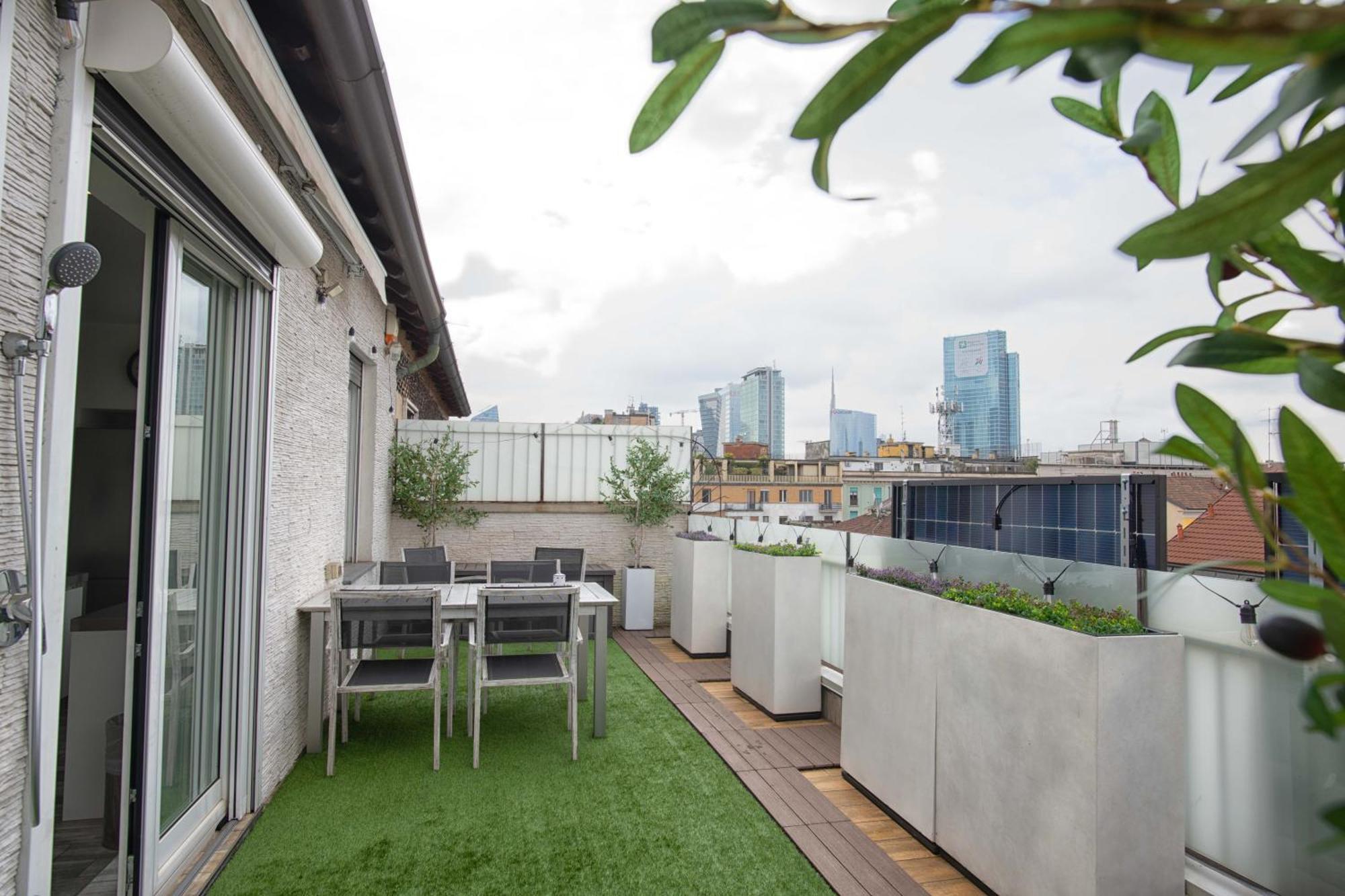 Apartment Luxury Flat With Terrace / Stunning Skyline View